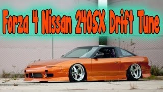 Forza 4 Nissan 240SX Drift Tune [upl. by Kristianson747]