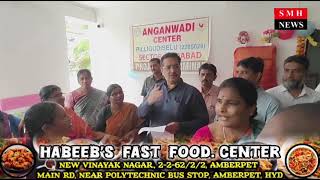 INAUGURATION OF ANGANWADI CENTRE AT 2BHK PILIGUDSHALU HOUSING COLONY IN KURMAGUDA SAIDABAD [upl. by Keith]