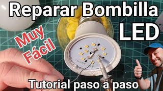 Como Reparar Bombilla LED 💡 [upl. by Etolas731]