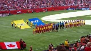 The FIFA Anthem and the National Anthems of Switzerland and Canada [upl. by Aubreir]