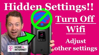 ✅ HACKED  Hidden Settings  Arcadyan KVD21 TMobile 5G Home Internet  Turn Off Wifi [upl. by Ilesara145]