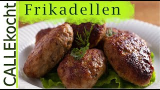 Saftige Frikadellen selber machen und braten  Omas Rezept [upl. by Nylatsyrk]