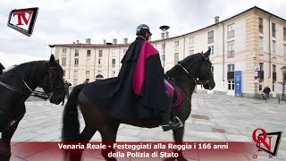 Venaria Reale  Festeggiati alla Reggia i 166 anni della Polizia di Stato [upl. by Dnamron]