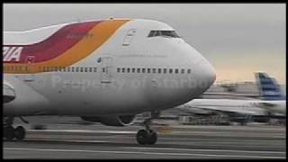 IBERIA 747s in New York and Madrid [upl. by Dhu451]