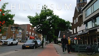 Hilversum Netherlands  Street View in a Gloomy Afternoon [upl. by Fanning424]