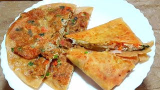 Mughlai Egg Paratha Recipe  Egg Pocket Paratha Recipe  By Maria Ansari ☆ [upl. by Delwyn195]