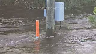 08082024 Jasper County SC  River Flooding  High Water Over Roads [upl. by Eissak]