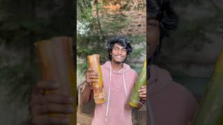 భోంగు లో  Bamboo stick making ytshorts trending food cooking [upl. by Aseeram637]