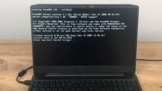 FreeDOS Laptopa Windows 10 Kurma [upl. by Ayalahs]