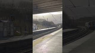 ScotRail class 380 speeds through Dalry railways trainvideo train scotrail trainshorts [upl. by Helena563]