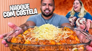 3 KILOS DE NHOQUE COM RAGU DE COSTELA  DESAFIO  RECEITA [upl. by Marthena]