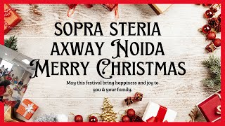 Christmas Celebration in Sopra Steria AXWAY Noida 2023 [upl. by Huan]