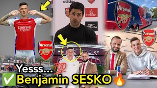 ✅ ARSENAL TRANSFER NEWS  Arsenal Target BenSesko CHOSE Arsenal over Chelsea the battle is on [upl. by Cello]