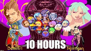 Darkstalkers 3  Character Select Screen Music Extended 10 hours [upl. by Barina]