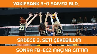 Vakıfbank 30 Sarıyer BLD Maçı 26102024 [upl. by Imorej]