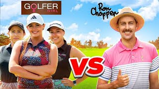 Ron vs Golfer Girls at Windaroo Lakes Golf Club [upl. by Calabrese]