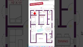 28 X 41 House Plan  House Design  Home Plan  Home Design  Engineer Aruljothi [upl. by Ociredef]