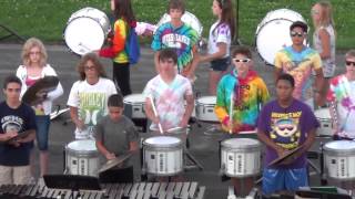 Oswego East High School OEHS 2014 Marching BandCadence [upl. by Delfeena]