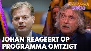 Johan reageert op verkiezingsprogramma Omtzigt ‘Weet je wat ik zo goed vind’  VANDAAG INSIDE [upl. by Atteuqcaj242]