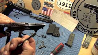 Walther P38 Frame Disassembly [upl. by Zelig]