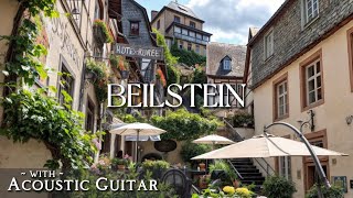 🇩🇪 Acoustic Guitar for a Tour in Medieval Village  Guided Walk with Music in Beisltein  Germany [upl. by Marcie192]