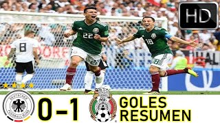 México vs Alemania 10 Resúmen Extendido HD Mundial Rusia 2018 TV AZTECA [upl. by Born]