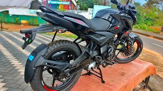 Bajaj Pulsar N150 Ebony Black Colour  Walkaround [upl. by Assilanna]