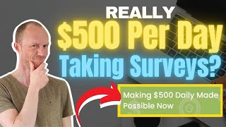 SurveyJco Review – Really 500 Per Day Taking Surveys Untold Truth Revealed [upl. by Amihc]