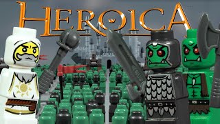 Lego HEROICA Chapter I The Orc Dominion  Stop Motion [upl. by Joanne]