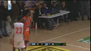 Homenetmen vs Tadamon  Dewayne Jackson Dunk [upl. by Pack]