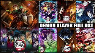 Demon Slayer Season 4 OST Full  Demon Slayer Infinity Castle Soundtrack Full [upl. by Yenwat]