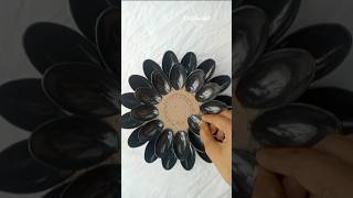 Plastic Spoon craft ideaAmezing wall hanging craft shorts wallhanging [upl. by Arratoon]