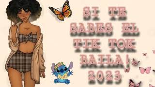 SI TE SABES EL TIK TOK BAILA 2023 [upl. by Enomis]