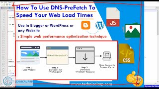 Use DNS Prefetching to Increase Website Performance  Speed Up Blog Page using DNS Prefetch Request [upl. by Anaya588]