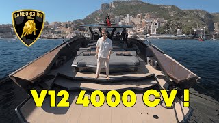 À lintérieur du yacht Lamborghini à 4 MILLIONS d€  cest un missile [upl. by Revlis]