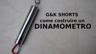 GampK Shorts come costruire un dinamometro [upl. by Iramaj604]