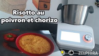 Risotto poivron chorizo au Compact Cook Platinum [upl. by Blackman]