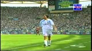 14052000 Lazio v Reginna 30 Scudetto Lazio  4 [upl. by Llehctim]