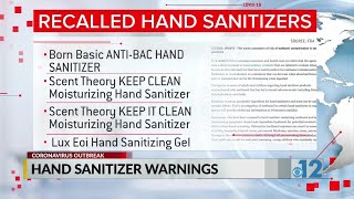 Hand sanitizer recall FDA once again expands list of ‘toxic’ sanitizers [upl. by Llecram505]