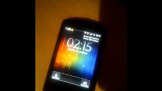 Sony ericsson Live with Walkman reseting [upl. by Berners]