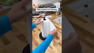 I wash and reuse my paper towels upcycling kitchentips budgeting reuse smart [upl. by Mandel]