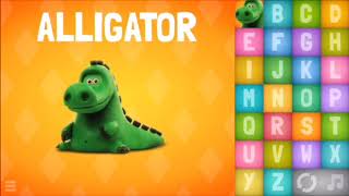 ABCs Talking ABC Play Doh ABC Song Learn Animals For Kids [upl. by Damali41]