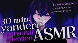 ASMR  Yandere Breaks In For Cuddles M4F personal attention willing listener kidnapping [upl. by Idnak]