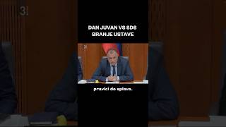 Dan Juvan proti SDS o Ustavi in pravici do splava [upl. by Anir575]