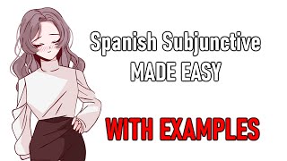 Spanish Subjunctive The easiest explanation of when to use it with examples [upl. by Rbma854]