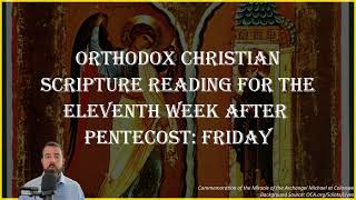 Eleventh Week After Pentecost Friday  Hebrews 2210 amp Luke 101621  September 6 2024 [upl. by Keynes]