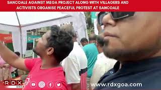 SANCOALE AGAINST MEGA PROJECT ALONG WITH VILLAGERS AND ACTIVISTS ORGANISE PEACEFUL PROTEST [upl. by Akemad452]