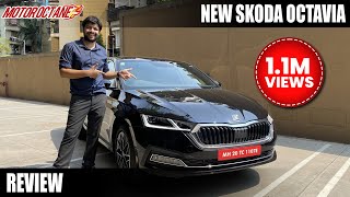 New Skoda Octavia Review  Variants Engines Mileage Features Price in India [upl. by Nicolella]