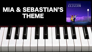 Mia amp Sebastians Theme  piano [upl. by Alisha]