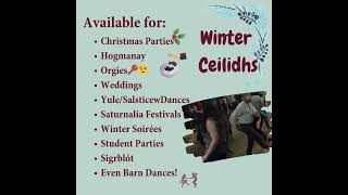 ❄️ Winter ceilidhs with Schuggies Ceilidhs are what chilly nights are made for [upl. by Saihttam]